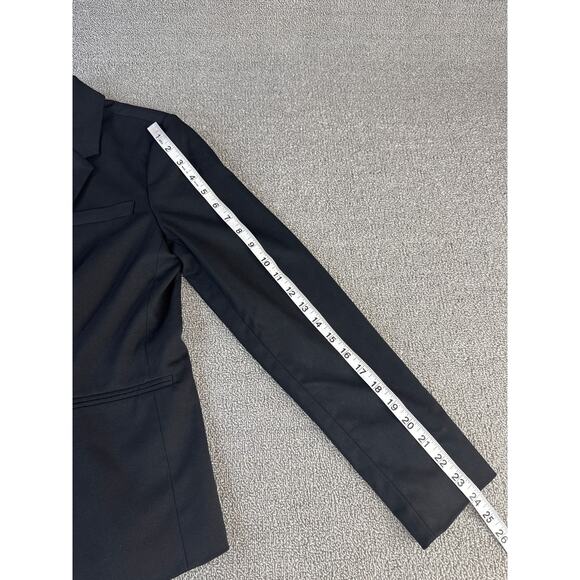 Banana Republic Blazer Suit Jacket Career Office Business Black Size 6 - Picture 7 of 7